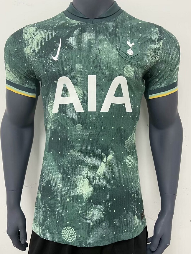 AAA Quality Tottenham 24/25 Third Green Leaked Jersey(Player)